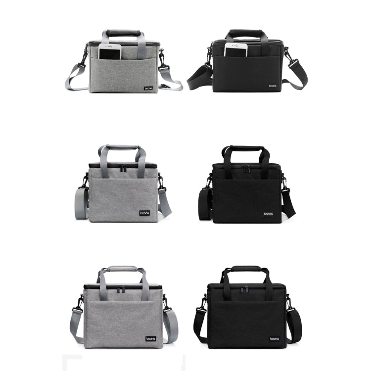 Baona BN-H001 Digital Camera Bag Casual Portable Camera Waterproof Bag, BN-H001 S(Gray), BN-H001 S(Black), BN-H001 M(Gray), BN-H001 M(Black), BN-H001 L(Gray), BN-H001 L(Black)
