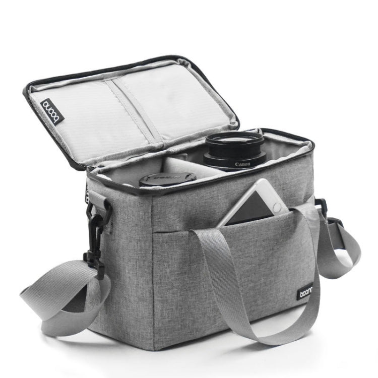 Baona BN-H001 Digital Camera Bag Casual Portable Camera Waterproof Bag, BN-H001 S(Gray), BN-H001 S(Black), BN-H001 M(Gray), BN-H001 M(Black), BN-H001 L(Gray), BN-H001 L(Black)