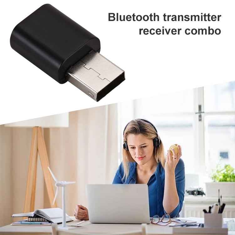 Bluetooth Audio Transmitter Receiver USB Bluetooth Adapter for TV / PC Car Speakers