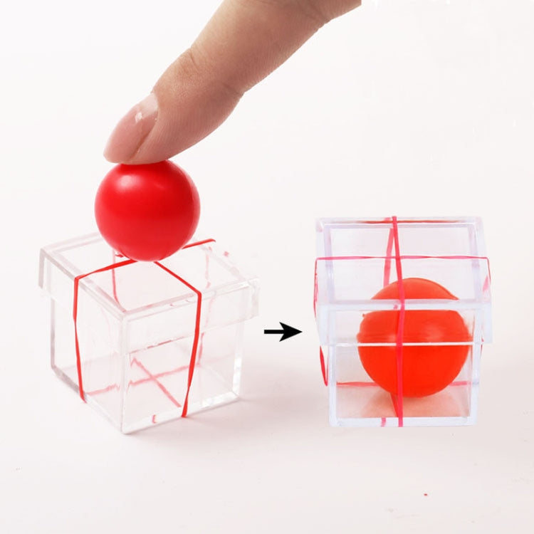 10 PCS Close-up Box Magic Ball Toy Close-up Magic Props, Close-up Box