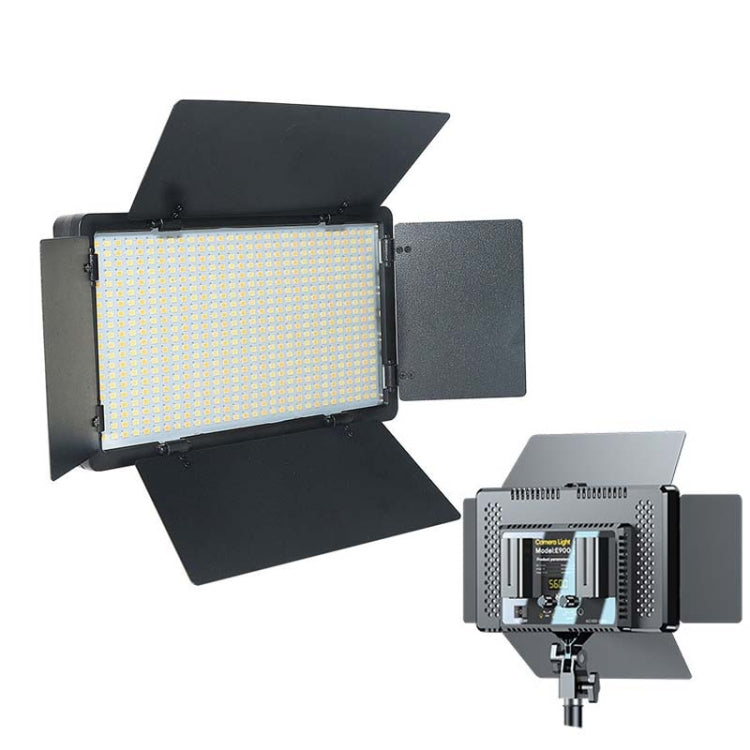 E900  55W  3000K-6500K Flat Panel Lights Live Broadcast Fill Light, Regular Models, Knob Model, Knob Battery Model
