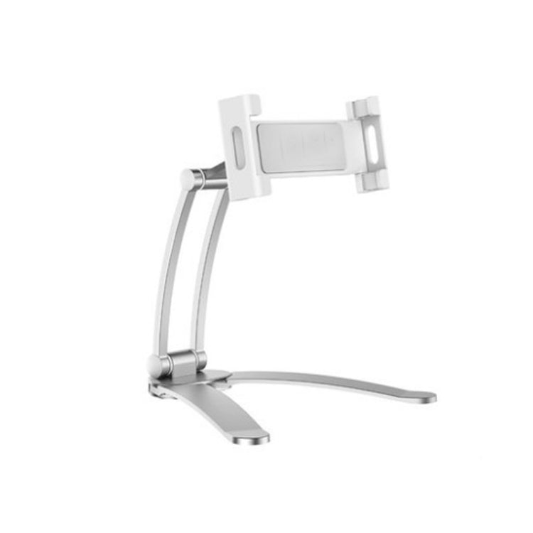Multifunctional Mobile Phone Tablet Wall Hanging Desktop Aluminum Alloy Holder with Wall Base