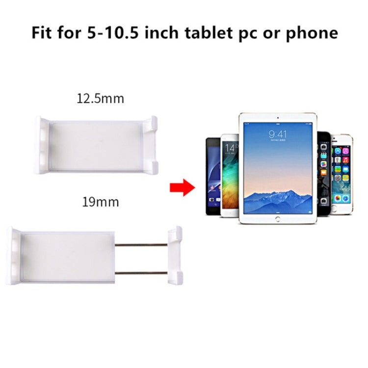 Multifunctional Mobile Phone Tablet Wall Hanging Desktop Aluminum Alloy Holder with Wall Base