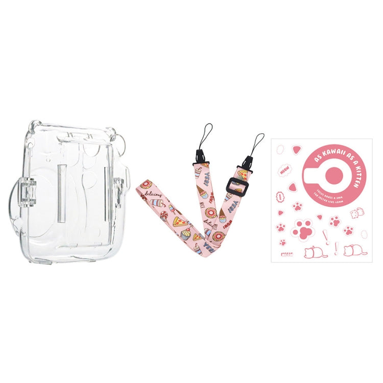 For Fujifilm Instax Mini 11  5sets Storage Case + Shoulder Strap + Sticker 3 In 1 Set, 3 In 1 Set(Set 5), 3 In 1 Set(Set 6), 3 In 1 Set(Set 7), 3 In 1 Set(Set 8), 3 In 1 Set(Set 1), 3 In 1 Set(Set 2), 3 In 1 Set(Set 3), 3 In 1 Set(Set 4)