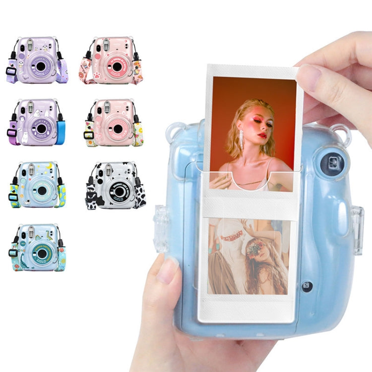For Fujifilm Instax Mini 11  5sets Storage Case + Shoulder Strap + Sticker 3 In 1 Set, 3 In 1 Set(Set 5), 3 In 1 Set(Set 6), 3 In 1 Set(Set 7), 3 In 1 Set(Set 8), 3 In 1 Set(Set 1), 3 In 1 Set(Set 2), 3 In 1 Set(Set 3), 3 In 1 Set(Set 4)