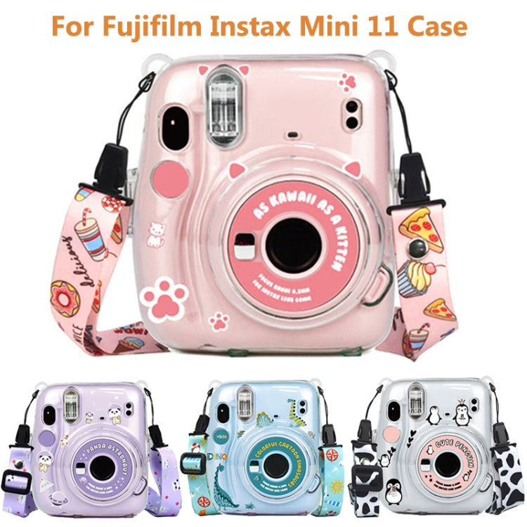 For Fujifilm Instax Mini 11  5sets Storage Case + Shoulder Strap + Sticker 3 In 1 Set, 3 In 1 Set(Set 5), 3 In 1 Set(Set 6), 3 In 1 Set(Set 7), 3 In 1 Set(Set 8), 3 In 1 Set(Set 1), 3 In 1 Set(Set 2), 3 In 1 Set(Set 3), 3 In 1 Set(Set 4)