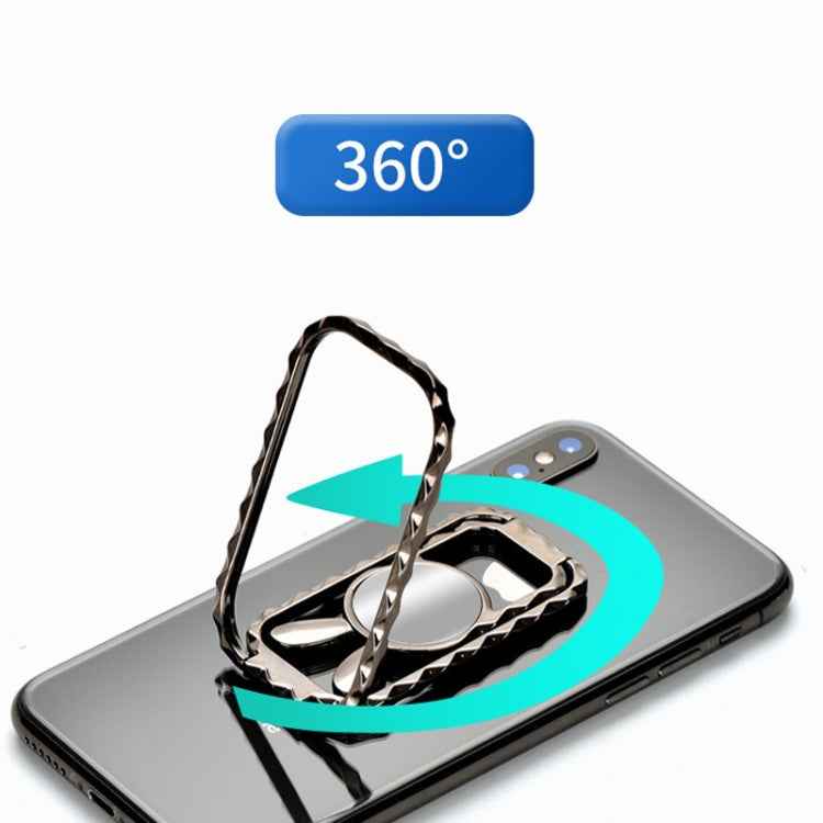 Metal Car Mobile Phone Folding Bracket Ring Buckle Paste Bracket,Style: