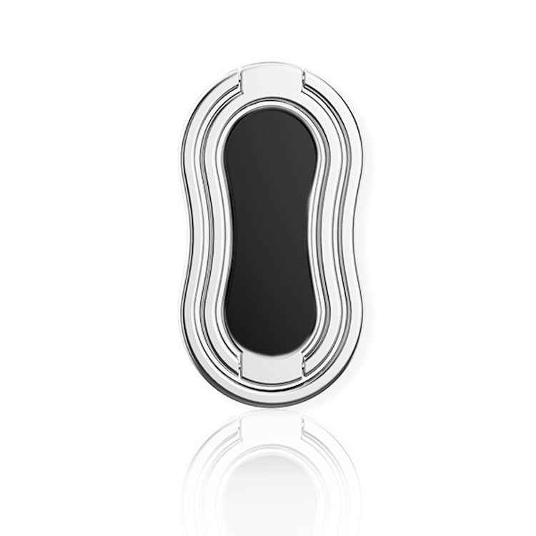 Metal Car Mobile Phone Folding Bracket Ring Buckle Paste Bracket,Style: