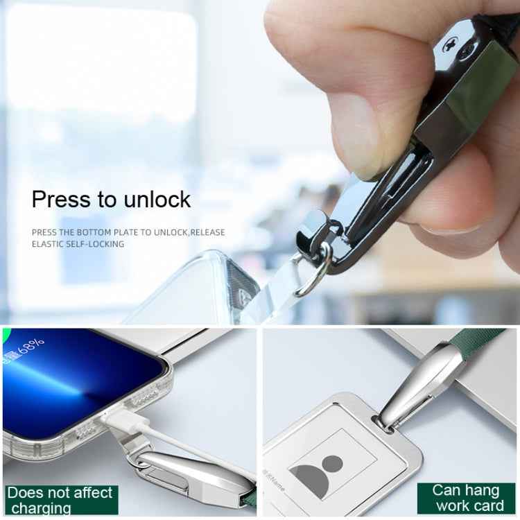 Power Vehicle Mobile Phone Anti-lost Lanyard With Patch,Style: