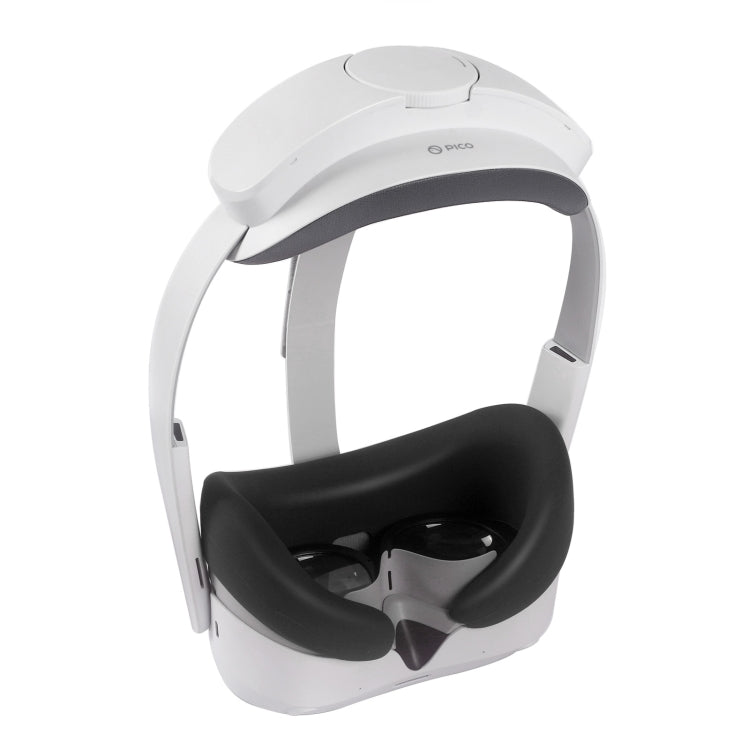 For Pico Neo 4 Silicone VR Glasses Eye Mask Face Eye Pad, White