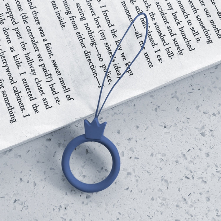 10pcs Crown Model Finger Ring Silicone Cell Phone Lanyard U Disk Rope, Crown Dark Green, Crown Matcha Green, Crown Sky Blue, Crown Black, Crown Red, Crown Lavender Gray, Crown Midnight Blue, Crown Sand Pink, Crown Lilac Violet, Crown Lemon Yellow      ...