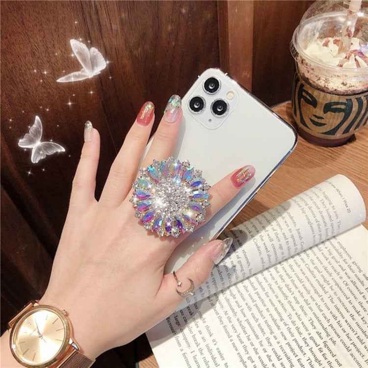 2 PCS Lazy Man Live Shooting Mobile Phone Rotating Ring Buckle Holder