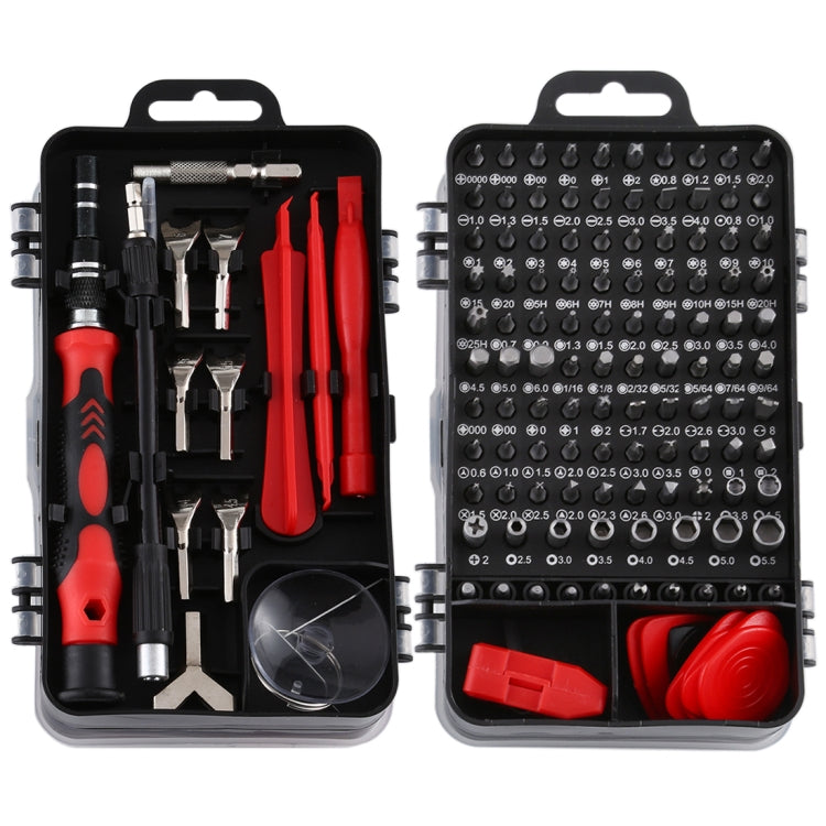 135 in 1 DIY Mobile Phone Disassembly Tool Clock Repair Multi-function Tool Screwdriver Set, 135 in 1 (Gray), 135 in 1 (Red), 135 in 1 (Purple)