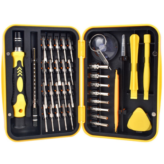Watch Mobile Phone Disassembly Repair Tool Multi-function Deep Hole 38 in 1 Combination Screwdriver Set, 38 in 1