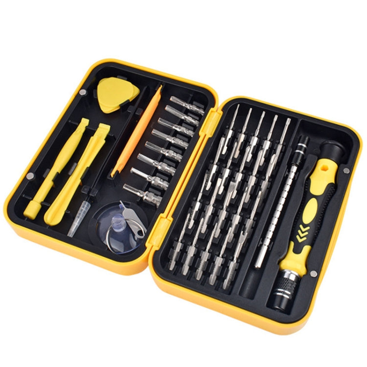 Watch Mobile Phone Disassembly Repair Tool Multi-function Deep Hole 38 in 1 Combination Screwdriver Set, 38 in 1