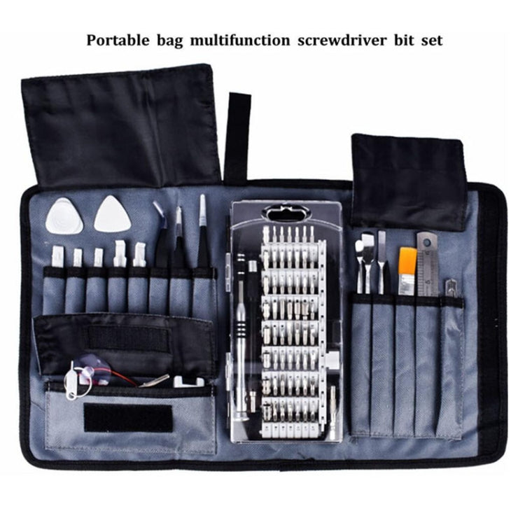 Portable Cloth Bag Mobile Phone Disassembly Maintenance Tool Multi-function Combination Tool Screwdriver Set, Black, Yellow, Orange, Blue, Green