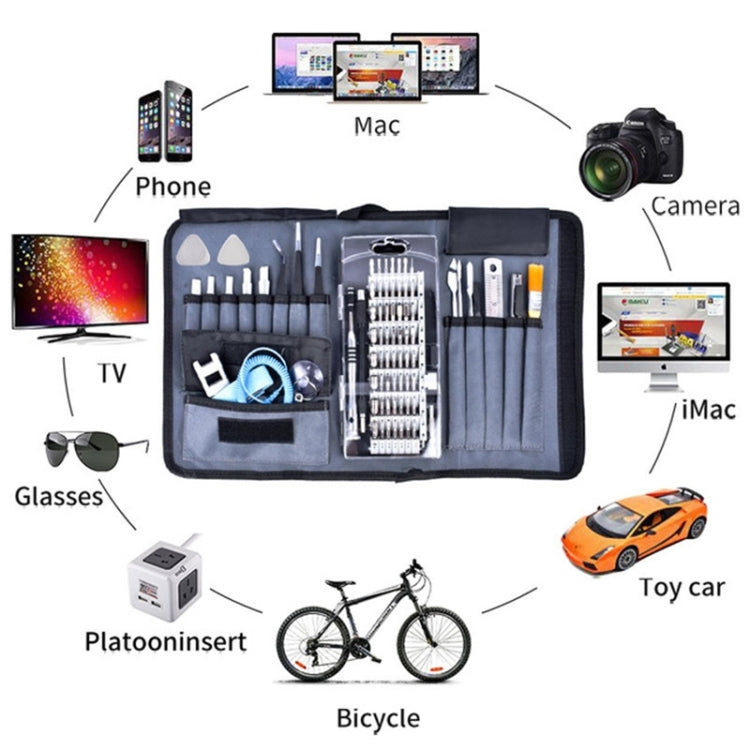 Portable Cloth Bag Mobile Phone Disassembly Maintenance Tool Multi-function Combination Tool Screwdriver Set