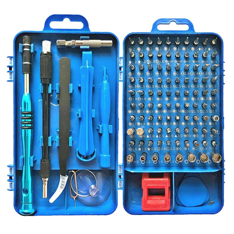Watch Mobile Phone Disassembly Maintenance Tool Multi-function Chrome Vanadium Steel Screwdriver Set, 110 in 1 (Yellow), 110 in 1 (Blue), 110 in 1 (Red)
