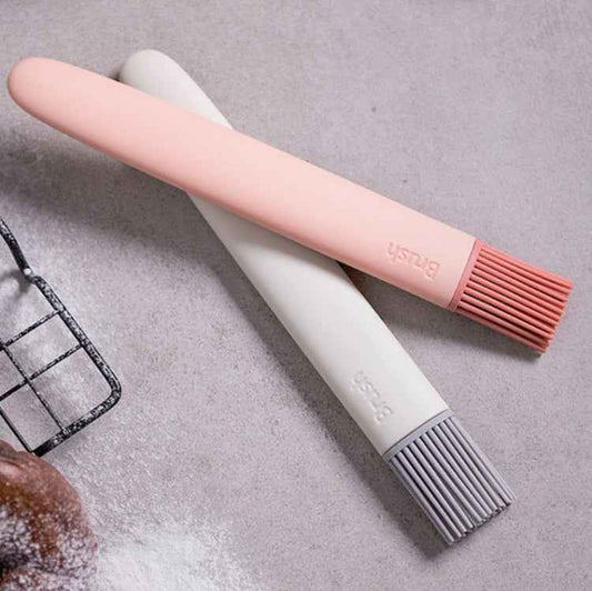 Kitchen Brush Removable Silicone Oil Brush Baking Barbecue Brush Oil Tool Random Color Delivery