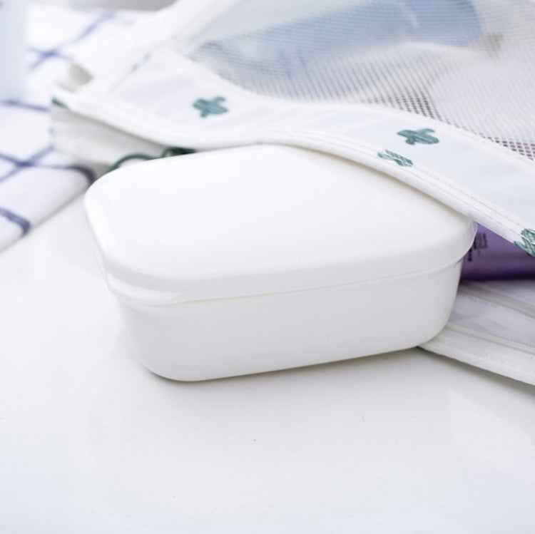 Bathroom Drain Soap Holder Plastic Sealed Travel Soap Box