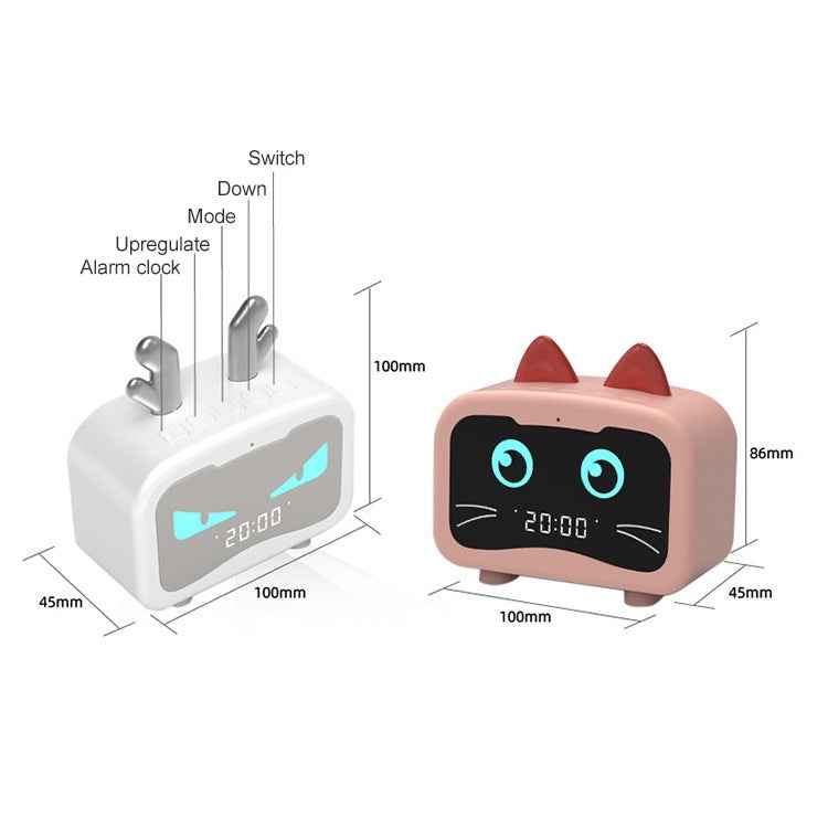 Creative Smart Wireless Mini Bluetooth Speaker Portable Computer Subwoofer Speaker with Alarm Clock