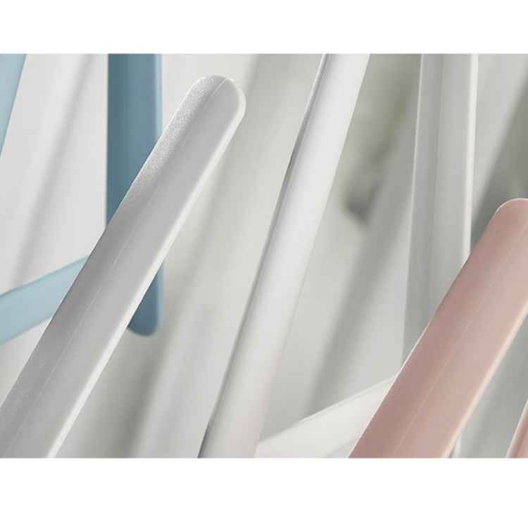 Multifunctional Outdoor Windproof Clothes Rack Balcony Shoe Rack Random Color