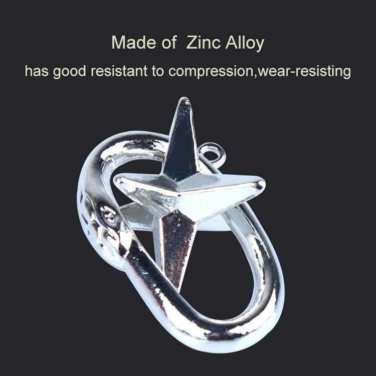 6 PCS / Set Magic Lock Zinc Alloy Brain Developing Puzzles Lock Toys