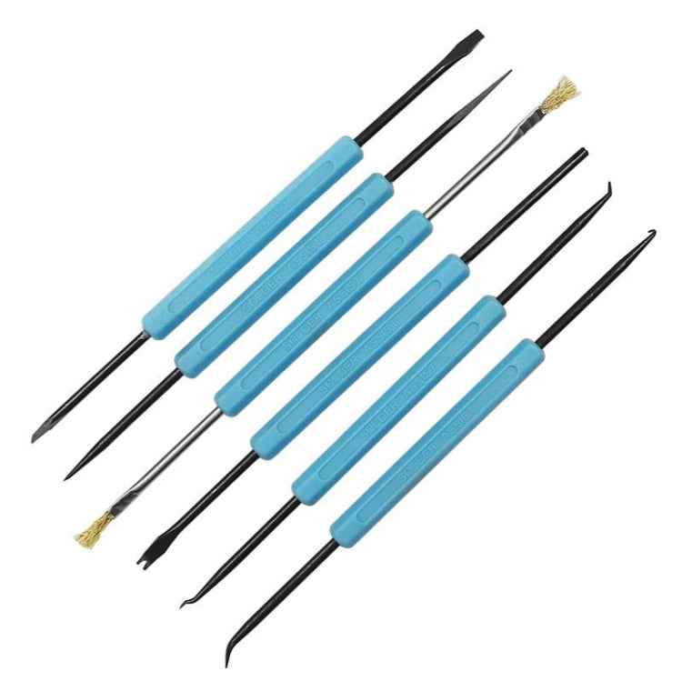 6pcs /Set Welding Auxiliary Tools Circuit Board Welding Repair Welding Tools
