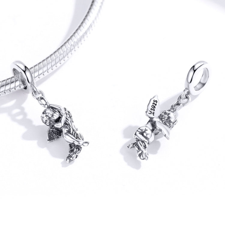 S925 Sterling Silver Cupid Pendant Handmade DIY Accessory Pendant