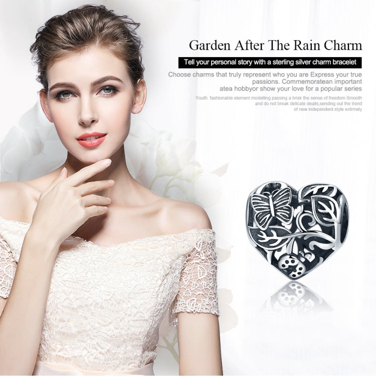 S925 Sterling Silver Accessories Rain Garden Beads