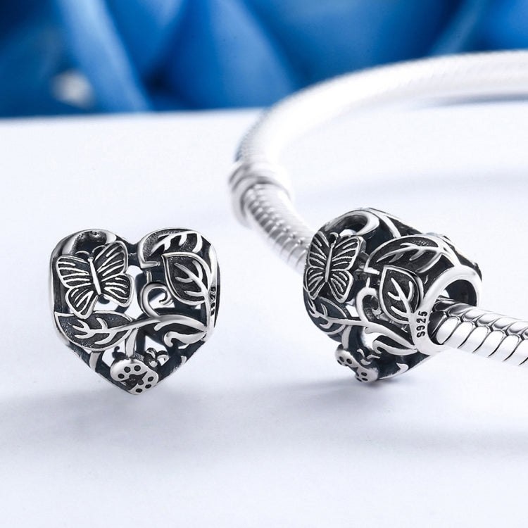 S925 Sterling Silver Accessories Rain Garden Beads