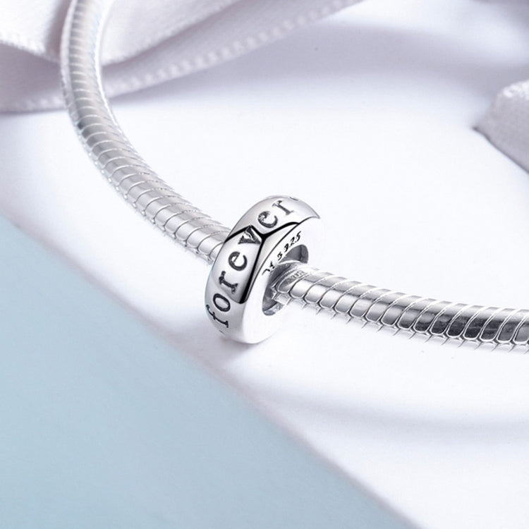 Girlfriend Gift S925 Sterling Silver Always Love You Love Heart Shaped Beads