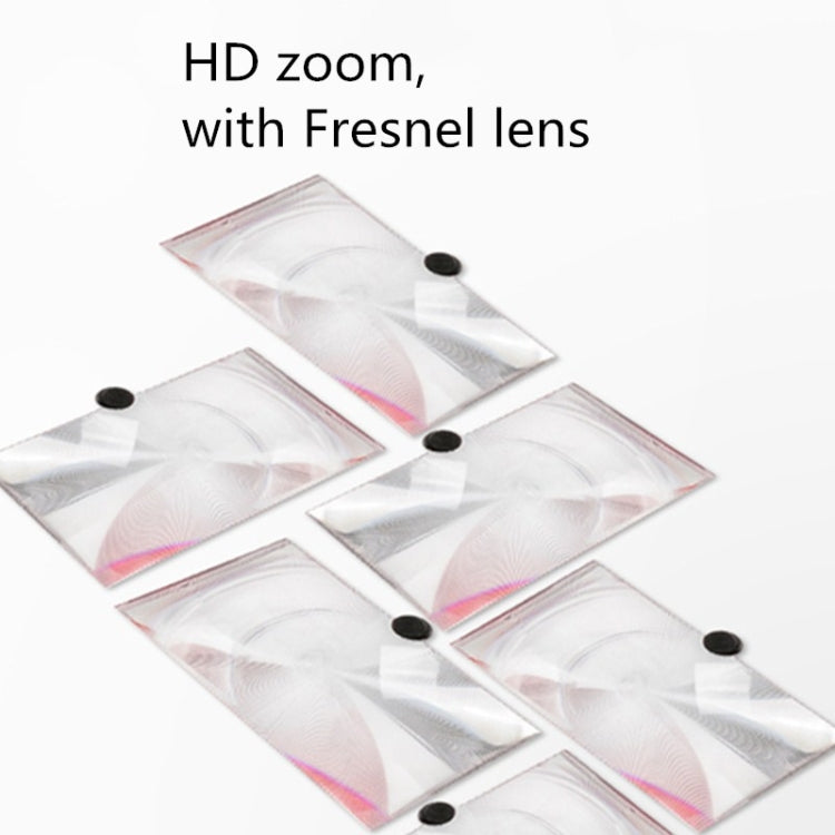 Pull-out Mobile Phone Screen Magnifier 3D Video Desktop Mobile Phone Holder