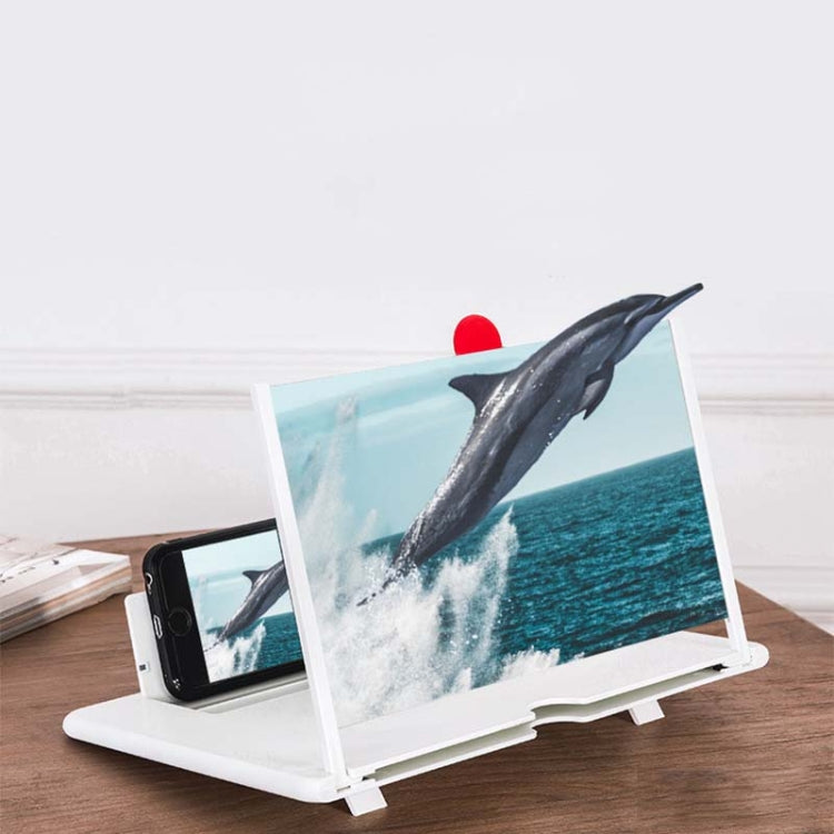 Pull-out Mobile Phone Screen Magnifier 3D Video Desktop Mobile Phone Holder