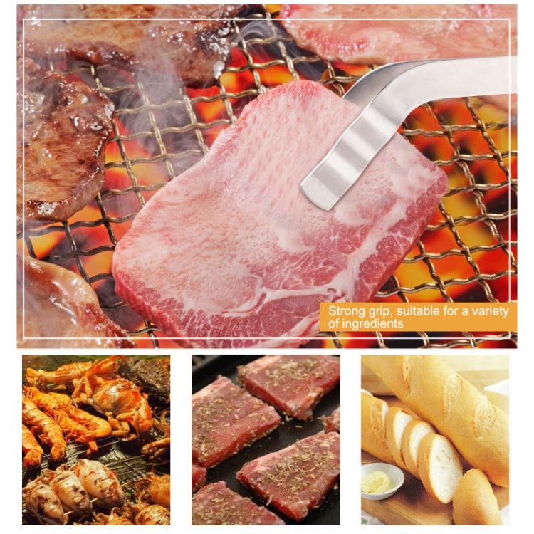 Stainless Steel Barbecue Clip Barbecue Tool Bread Clip Spaghetti Food Clip Steak Clip
