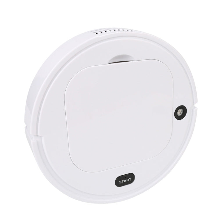 Household Intelligent Humidifying Sweeping Robot Spray Lazy Sweeping Dust Collector Mopping Vacuum Cleaner, White