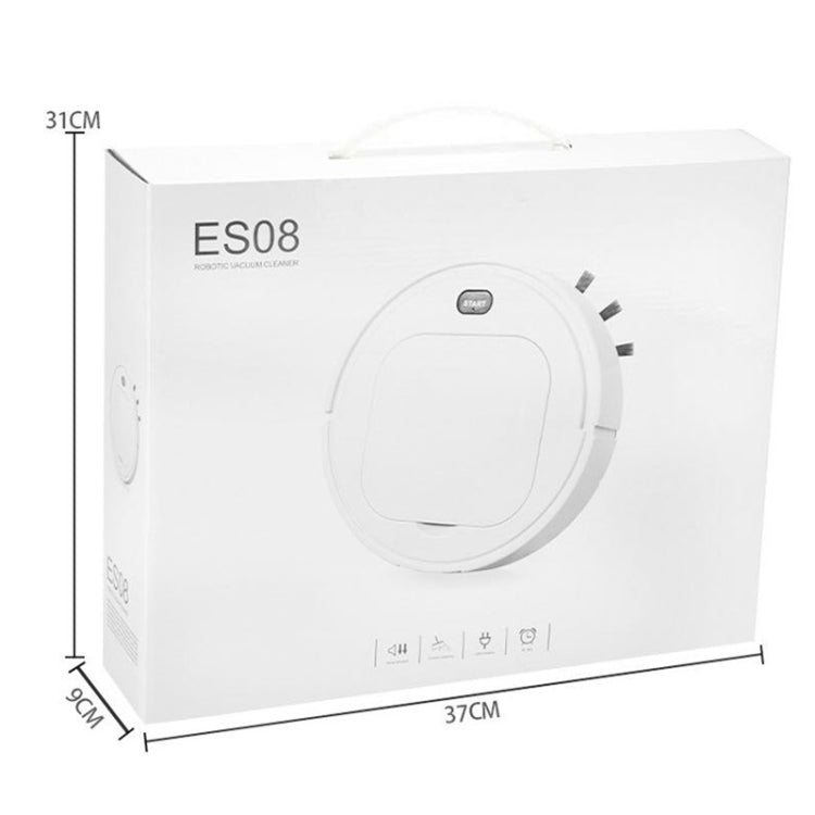 Household Intelligent Humidifying Sweeping Robot Spray Lazy Sweeping Dust Collector Mopping Vacuum Cleaner, White