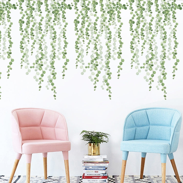 Green Leaf Self-adhesive Removable Wall Stickers