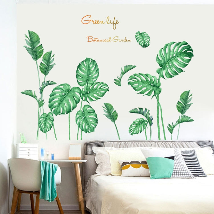 Green Vegetation Home Decoration Self-adhesive Wall Stickers