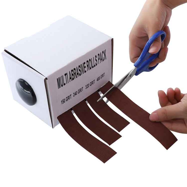 Drawable Emery Cloth Rolls Soft Emery Cloth Rolls Metal Glass Woodworking Sanding Paper