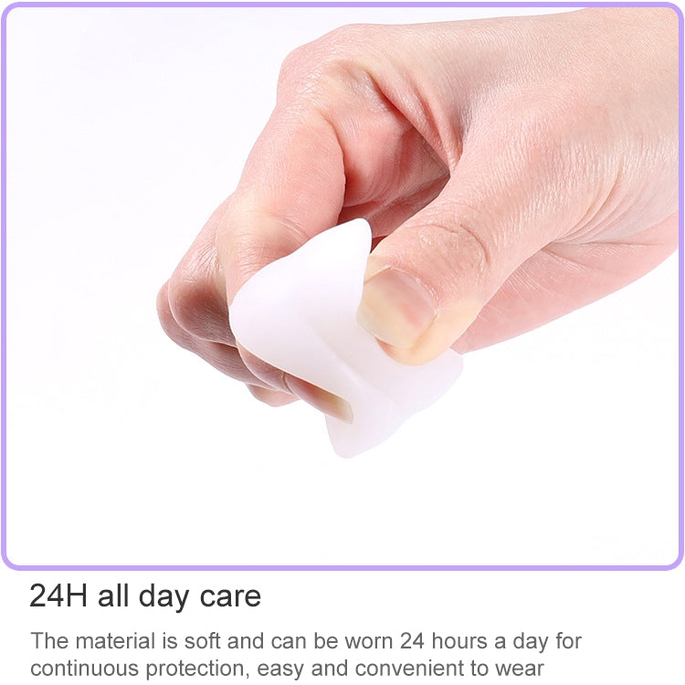 10 Pairs Gel Toe Separator Foot Care Tool Silicone Big Toe Bunion Straightener Valgus Hallux Bunion Protector Corrector Alignment
