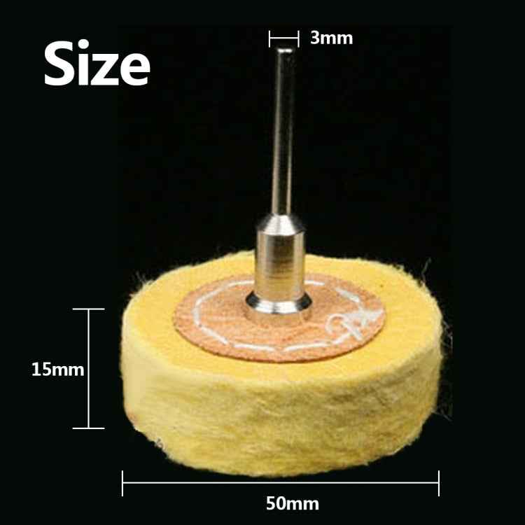 T Style Polish Buffing Wheel Grinding Head Cloth Dremel Wheel Grinder Brush For Rotary