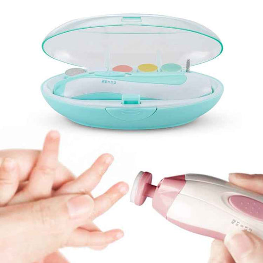 Electric Safe Nail Clipper Cutter Baby Nail Trimmer Manicure Pedicure Clipper Cutter