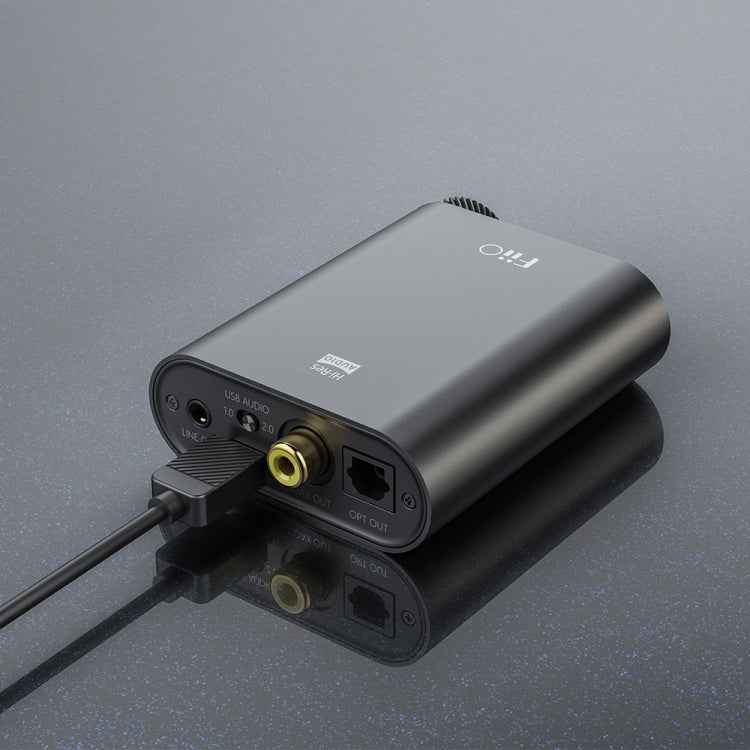 FiiO K3 Portable Headphone Amplifier DSD USB DAC for PC, Support COAXIAL / OPTICAL / 2.5 BALANCE