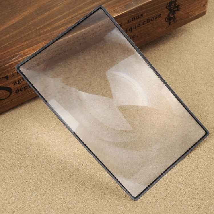 Card Slim Reading 3x Magnifier Business Card Magnifier, 120×180mm