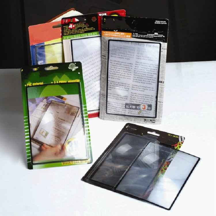 Card Slim Reading 3x Magnifier Business Card Magnifier, 120×180mm