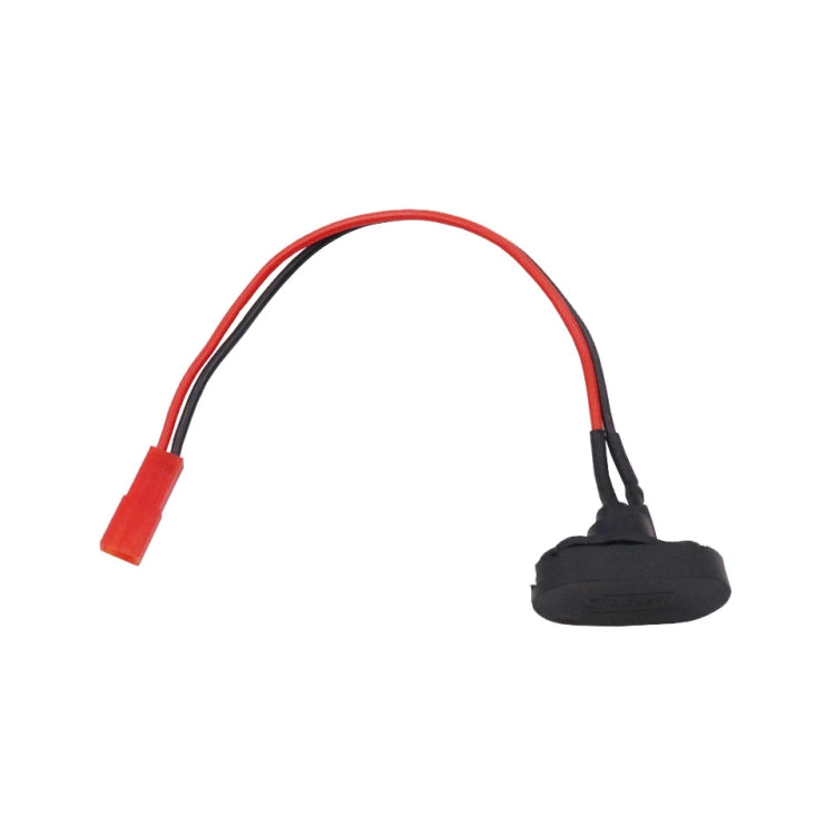 For Xiaomi Mijia M365 Electric Scooter Accessories Battery Tail Light Cable Waterproof Charging Head, with Black Waterproof Cover, with Red Waterproof Cover