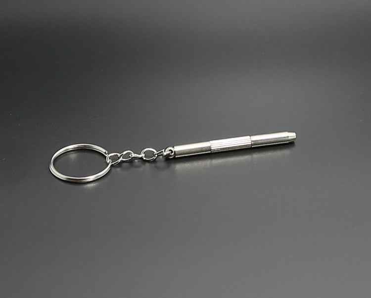 Multifunctional Keychain Repair Tool Screwdriver Portable Mini Multi Tool Key Ring, screwdriver Shape
