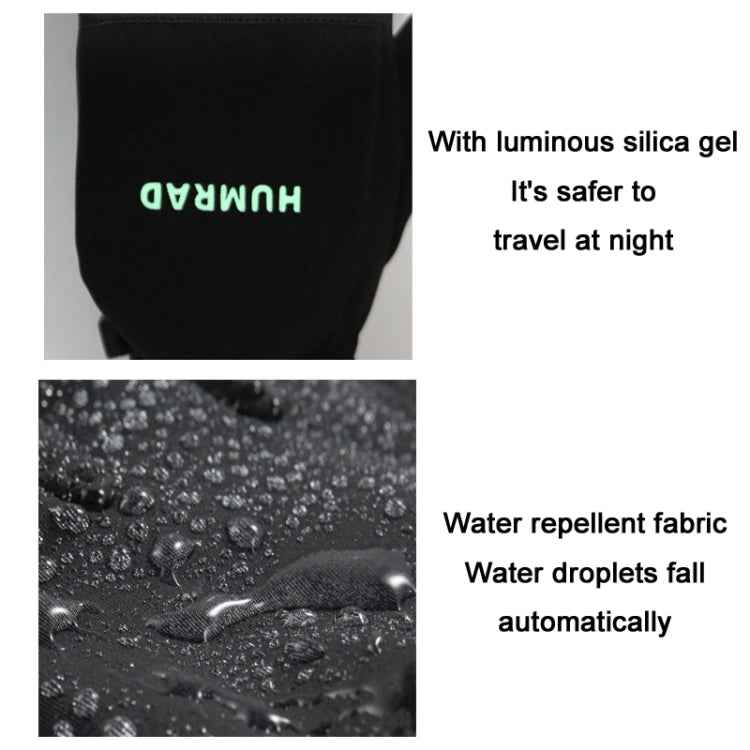 HUMRAO Winter Half-Finger Flip Cover Warm Gloves For Outdoor Sports Skiing And Cycling, L, XL