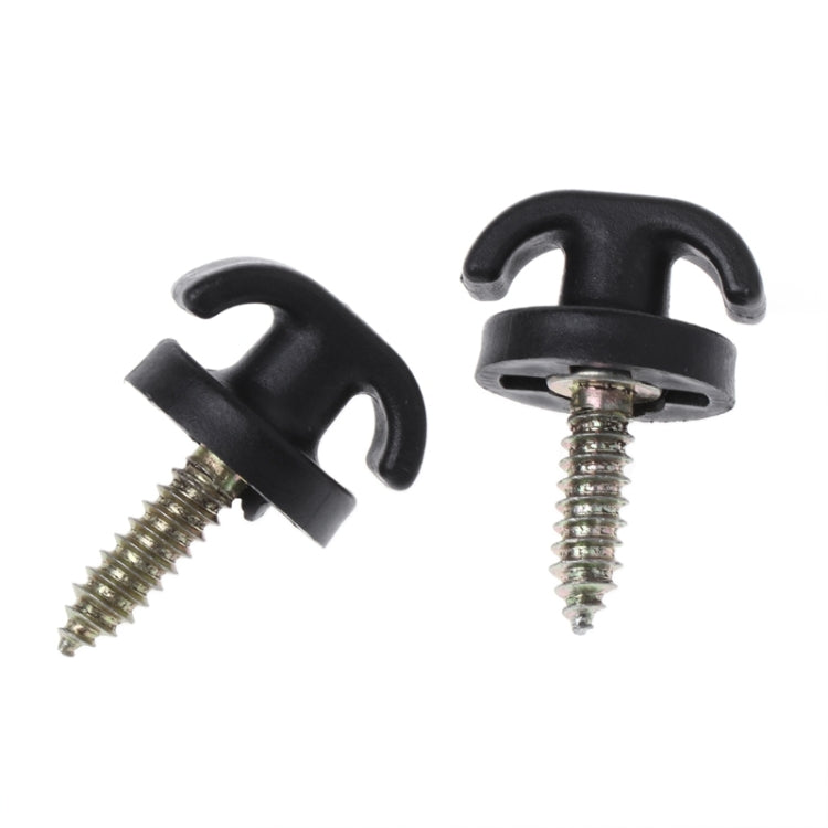 2 PCS Universal Car Trunk Original Hook Flat Type Vertical Luggage Net Hook Link, Luggage Net Hook Link